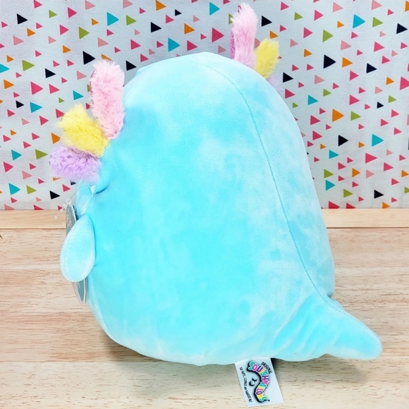 Squishmallow Irina the Blue Axolotl 8" UltraSoft Stuffed Sealife Plush NWT - Picture 5 of 12